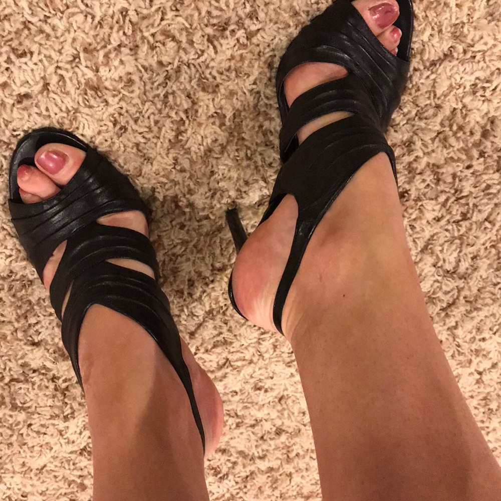 HOT Marc Fisher Leather Heels